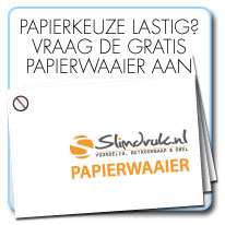 bestel de drukwerk papierwaaier